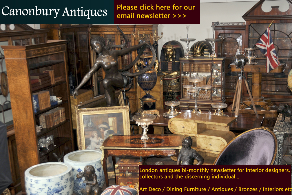 Sign up for the Canonbury Antiques email newsletter