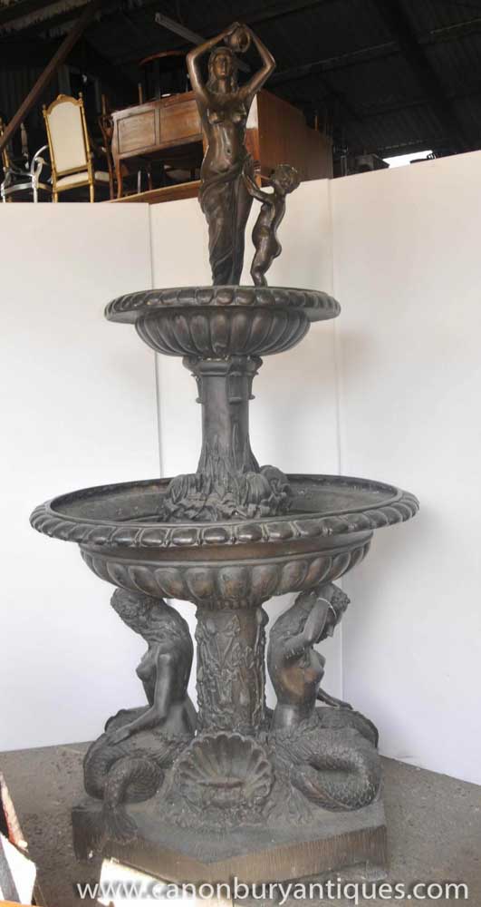 Large tiered Italian fountain