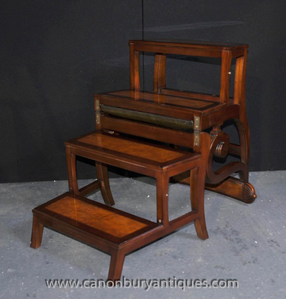 walnut metamorphic chair