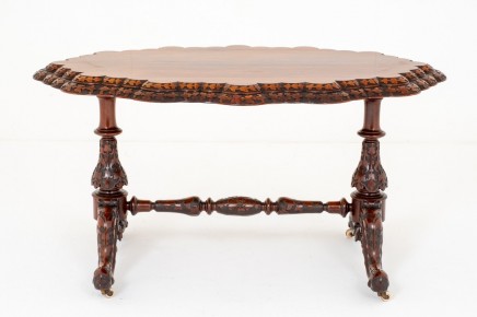 Irish Centre Table - Antique Rosewood Circa 1860