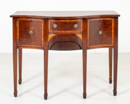 Sheraton Sideboard Mahogany Server Revival 1860