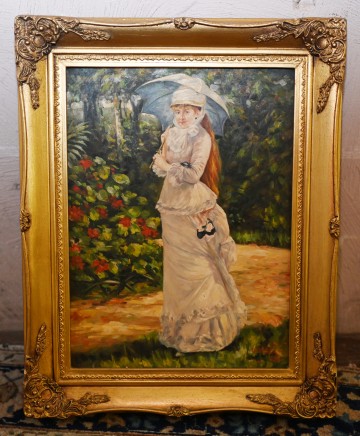 Victorian Oil Painting Portrait of a Lady