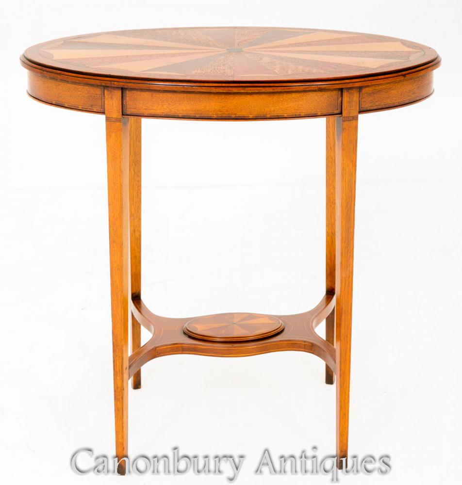 Antique Sheraton Occasional Table Circa 1880