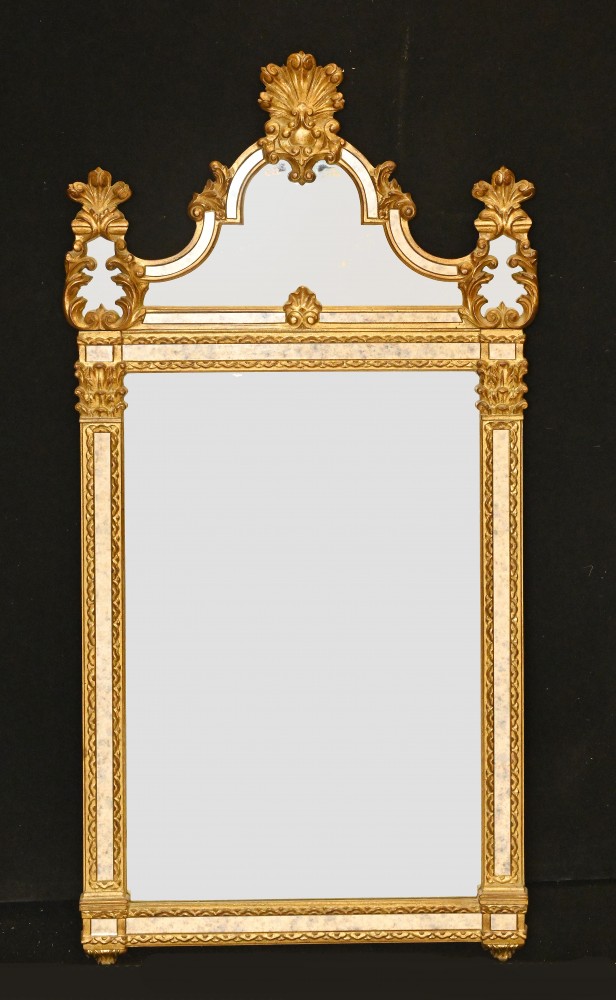 Art Nouveau Dressing Mirror Gilt Frame