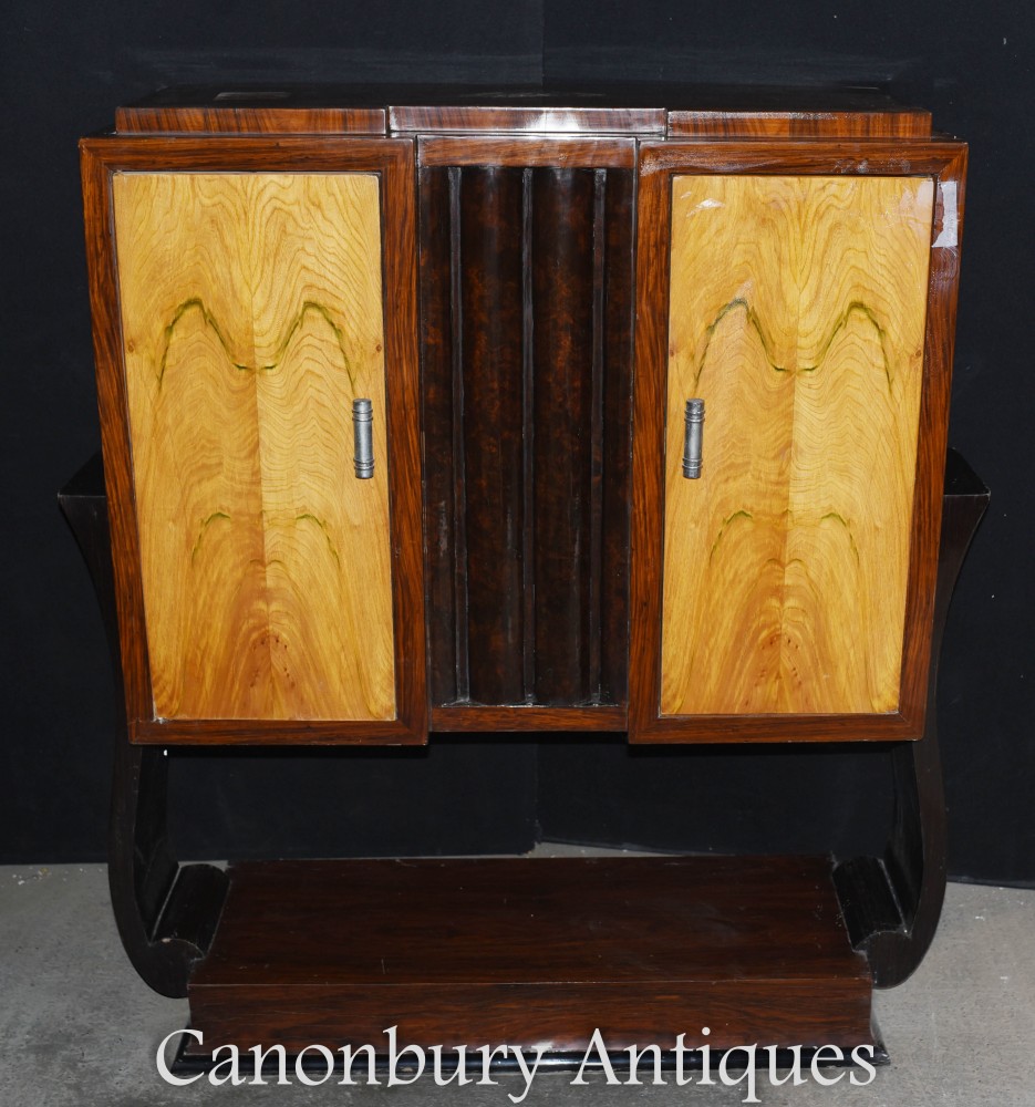 Art Deco Cocktail Cabinet - Drinks Chest