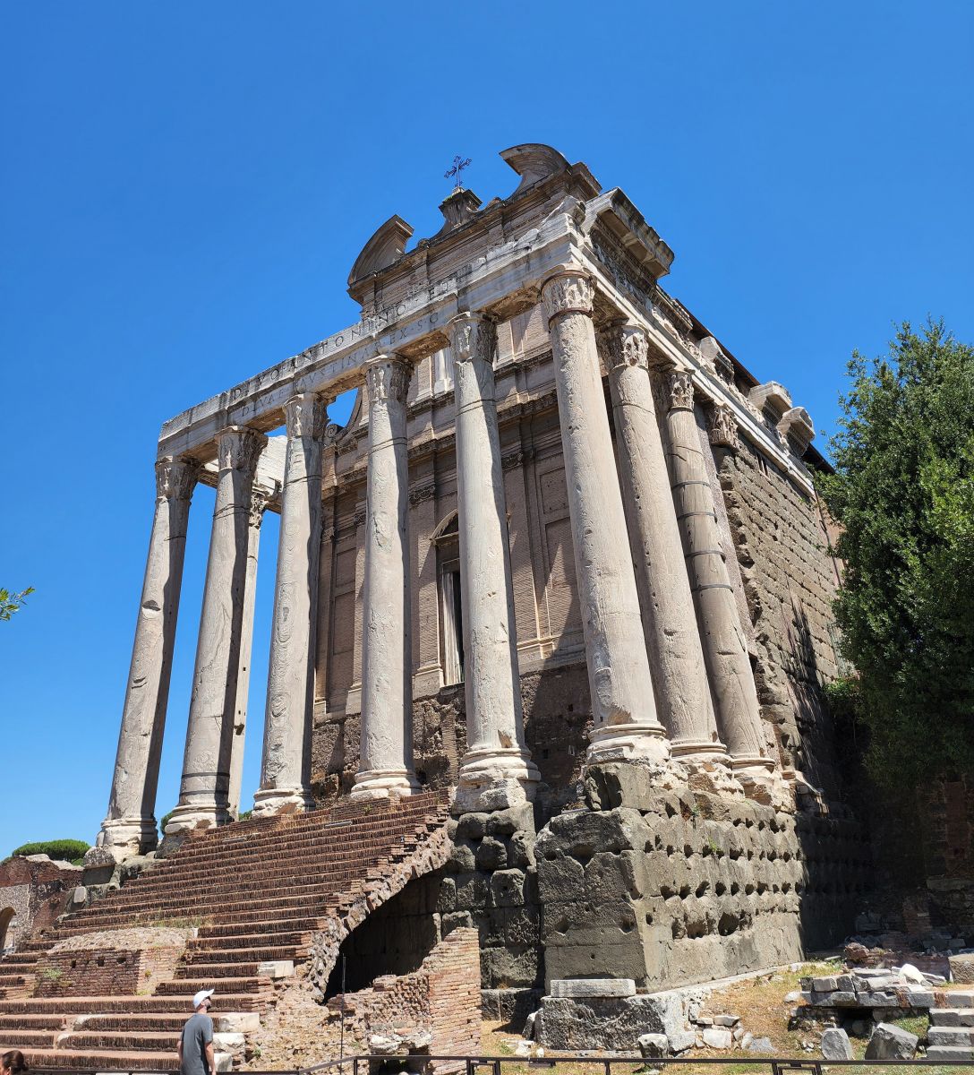 Canonbury Antiques Grand Tour - The Forum Roman Ruins and Classical Temple