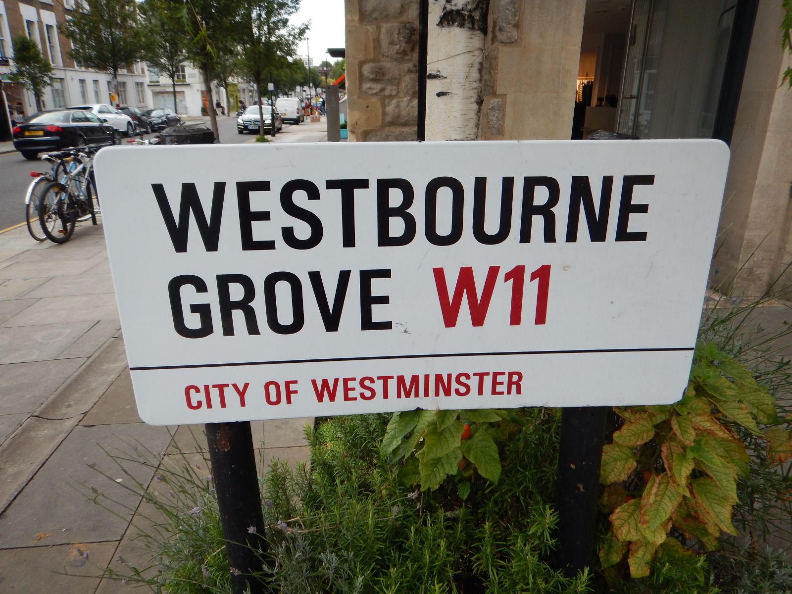 Westbourne Grove, London W11 -  Canonbury Antiques old stomping ground