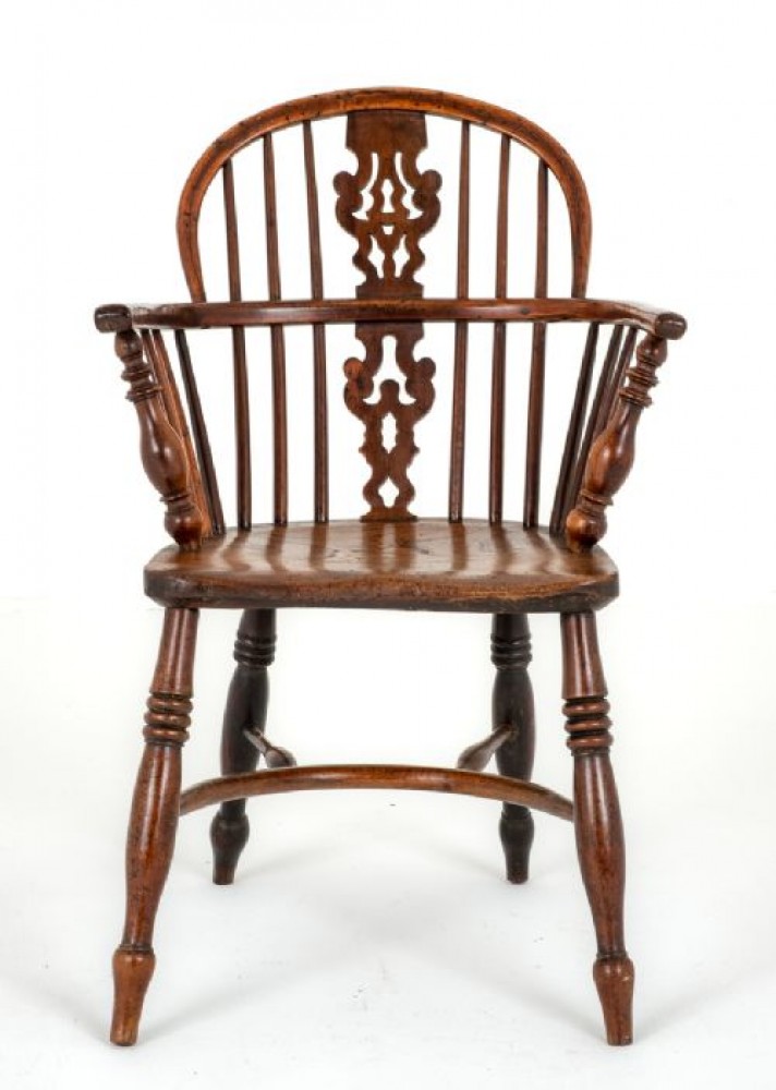 Elm Windsor Chair Georgian Farmhouse 1800