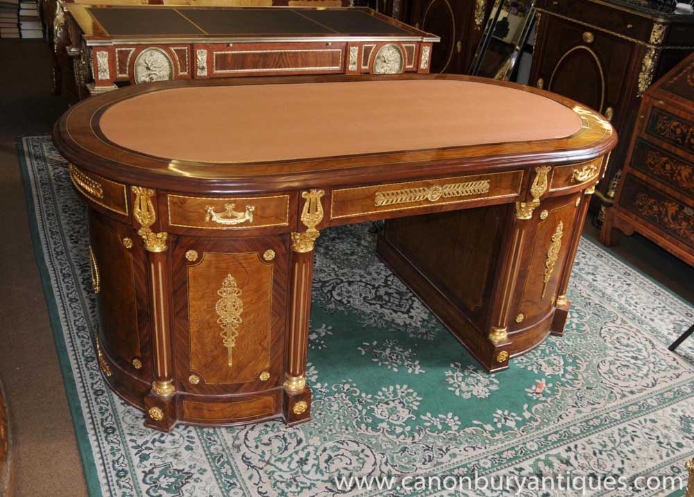 French Empire partners desk 