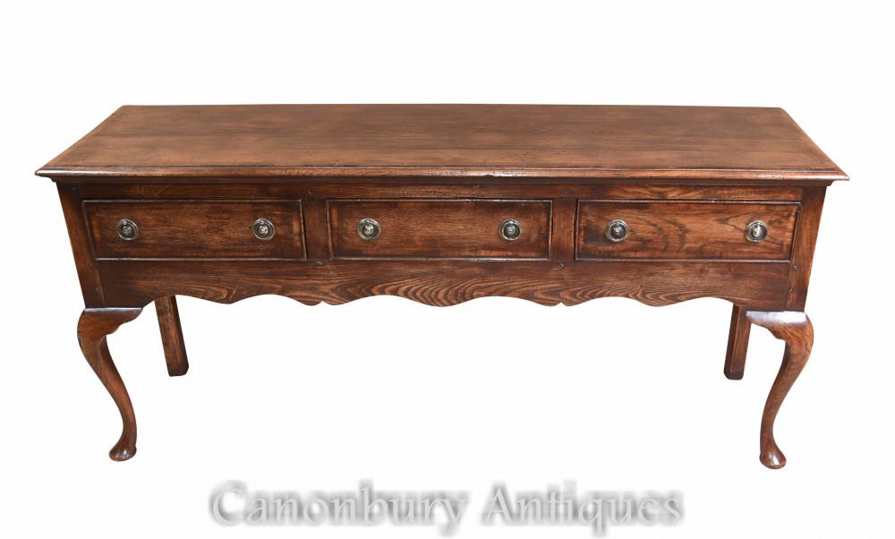 Oak farmhouse furniture dresser or sideboard