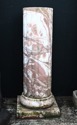 Grand Tour Marble Column Pedestal Stand