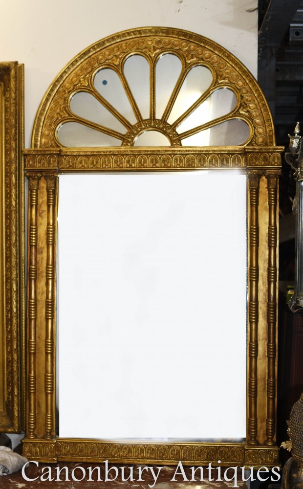 Regency Gilt Pier Mirror Neo Classical