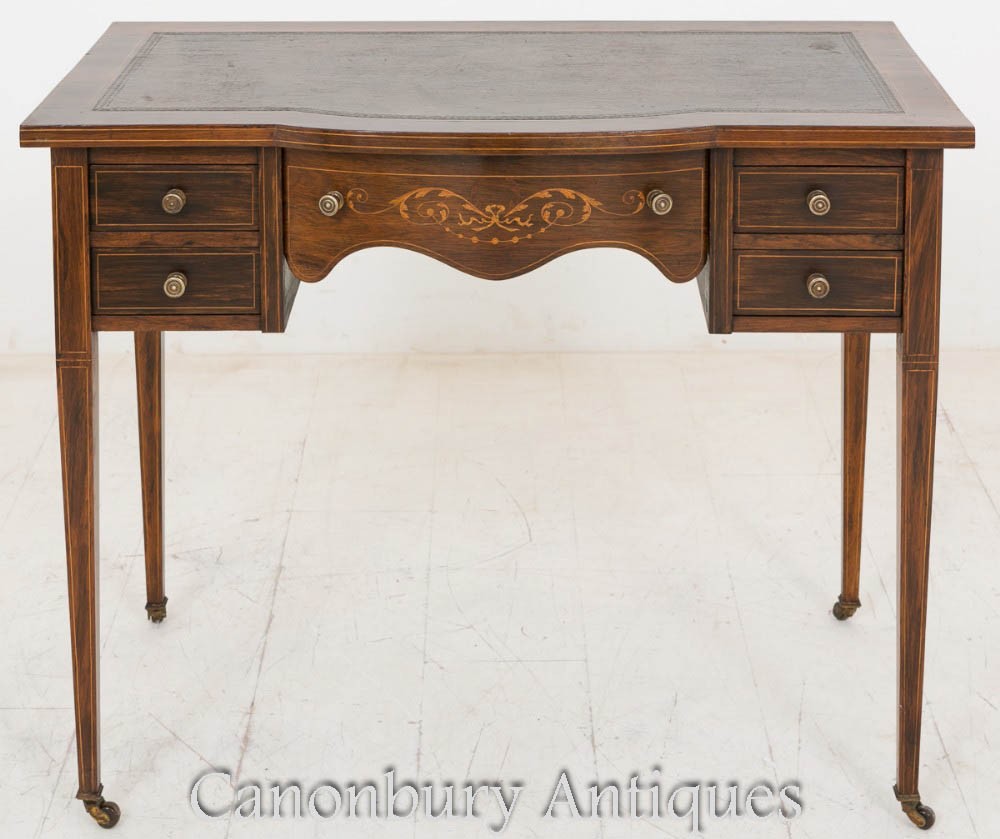 Victorian Desk - Rosewood Circa 1880 Writing Table