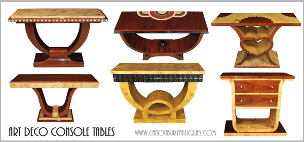 What size / colour do you want  your art deco console table to be?