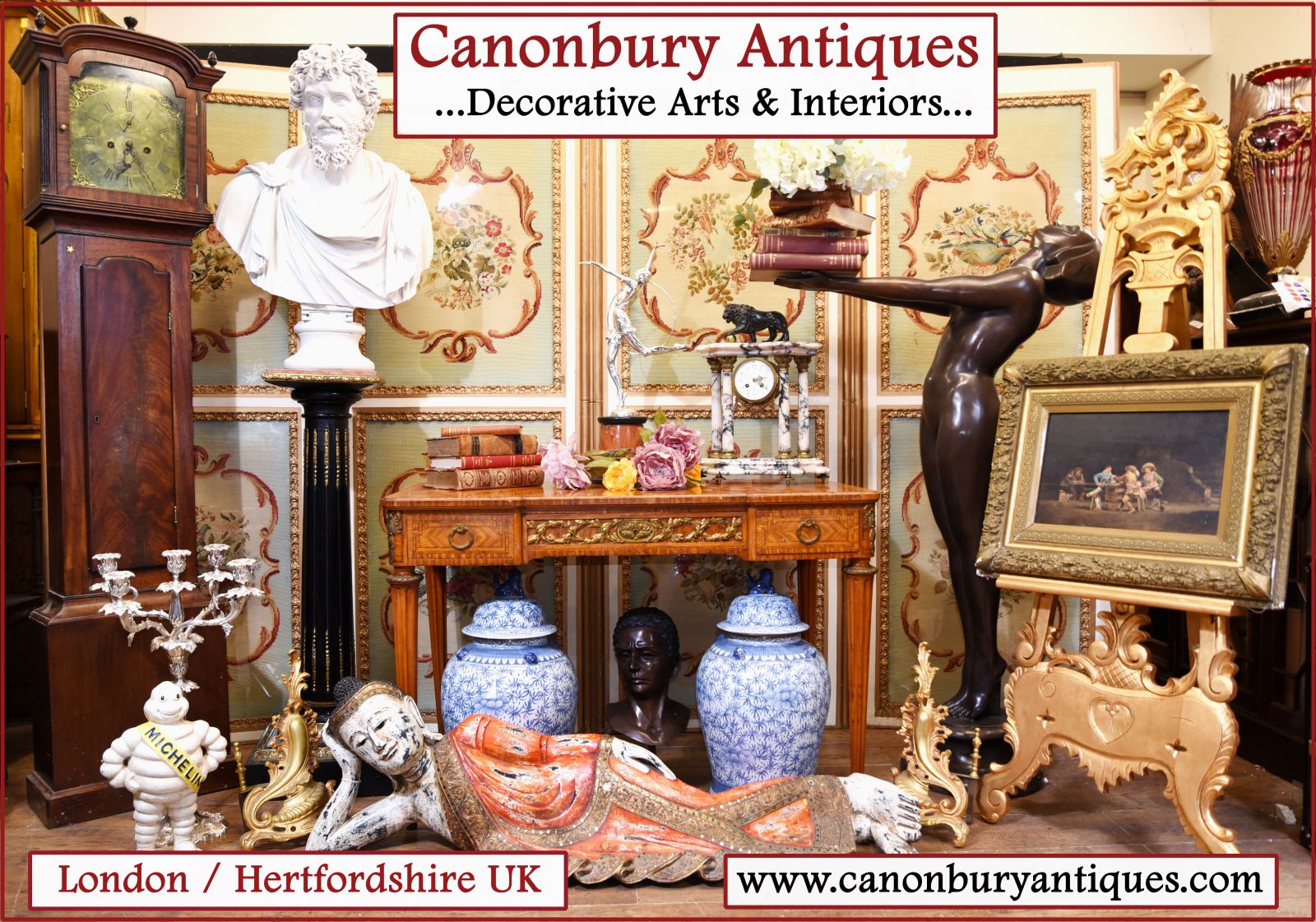 Furniture hire for film shoots from Canonbury Antiques