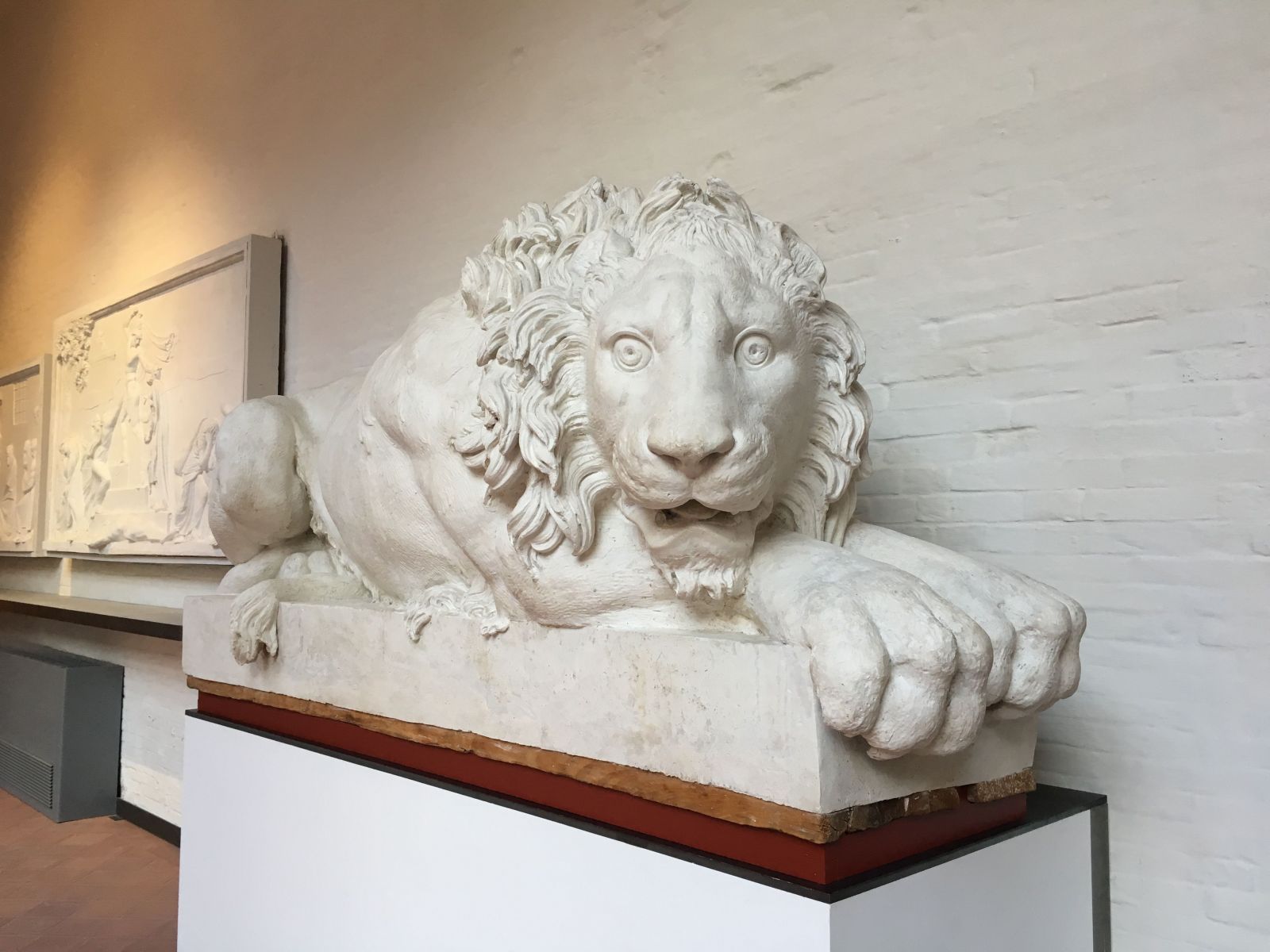 Canova Lion in the Accademia Museum Venice