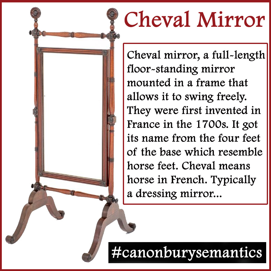 Cheval Mirrors from Canonbury Antiques