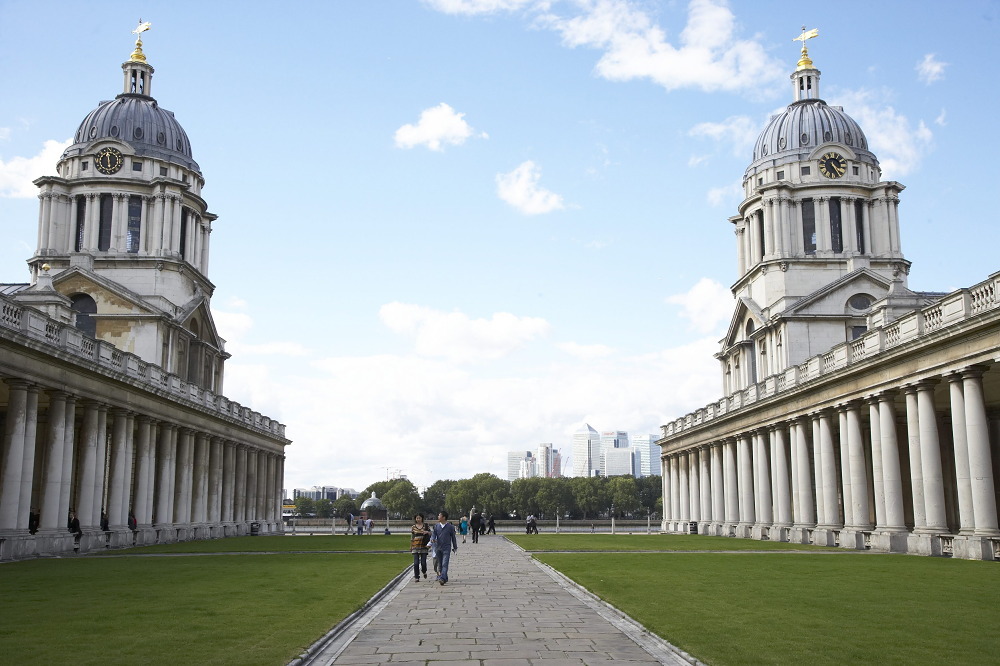 Greenwich Naval College by Christopher Wren