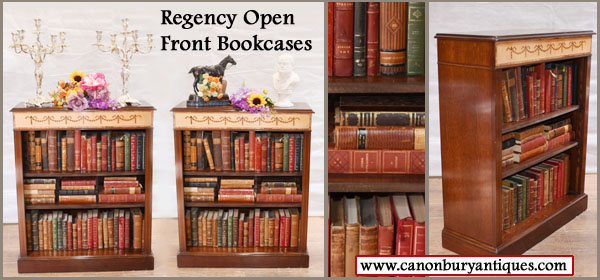 Open Front Bookcases