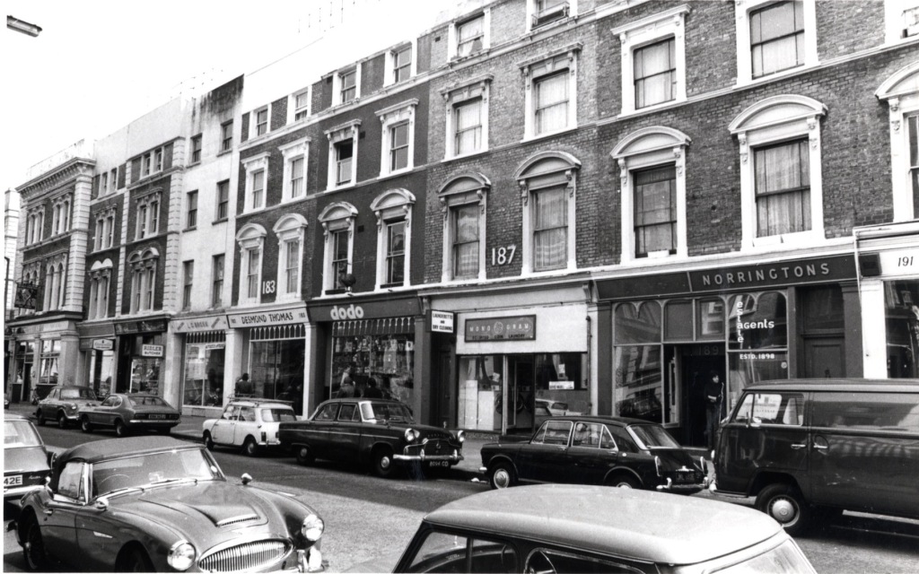 Westbourne Grove in the 1970s