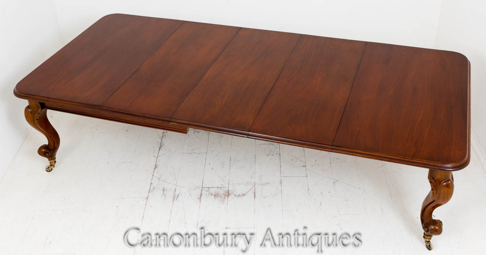 Victorian Mahogany Dining Table Extending Cabriole Leg | eBay