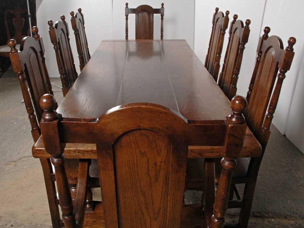 gothic kitchen table and chair