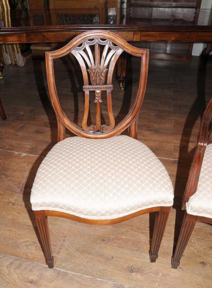 mahogany dining table chairs victorian extender & sheraton