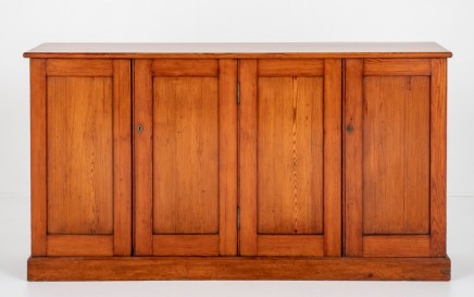 Antique Victorian Cabinet Pine Server 1880