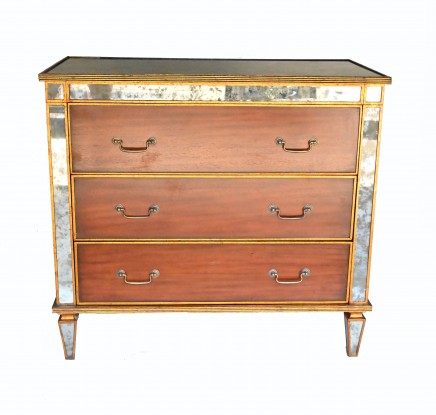 Art Deco Commode Mirrored Chest of Drawers
