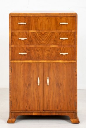 Art Deco Compactum - Vintage 1930s Cabinet Chest