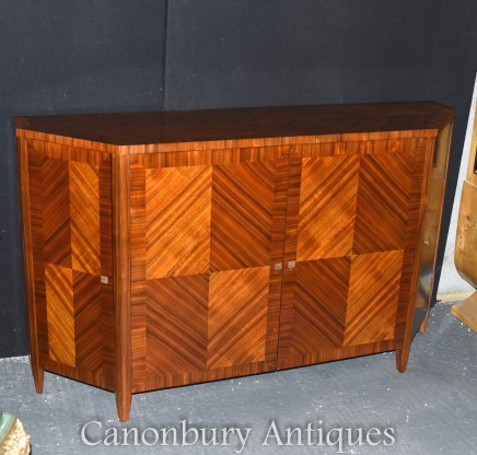 Art Deco Sideboad Cabinet - Hexagonal Inlay