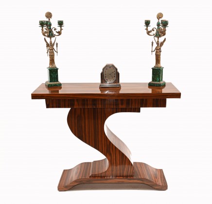 Art Deco Z Table Hall Console Tables