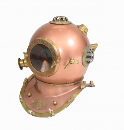 Brass Divers Helmet Anchore Engineering Maritime Interiors