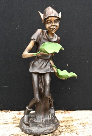 Bronze Pixie Statue - Garden Fairey Elph Pixy