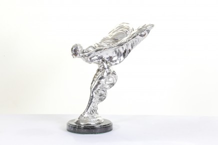 Bronze Flying Lady - Spirit of Ecstasy - Art Nouveau Ornament by Charles  Sykes
