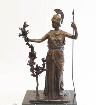 Bronze Statue Britannia - Roman Goddess Britain