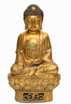 Burmese Bronze Buddha Statue Meditation Pose Buddhism Buddhist Art