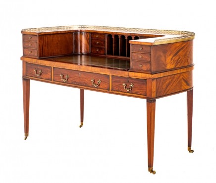Carlton House Desk Regency Mahogany Writing Table