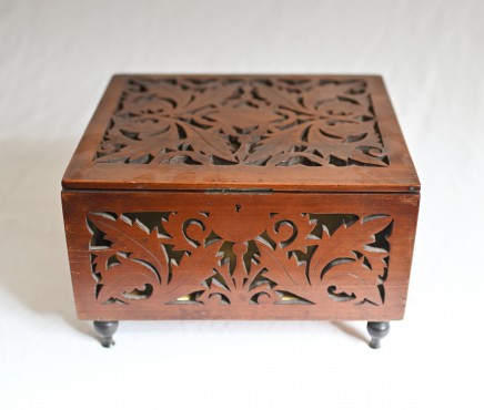 Carved Jewellery Box