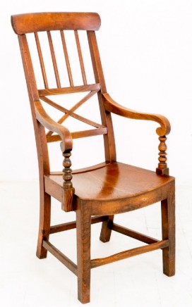 Elm Farmhouse Arm Chair Country Interiors 1800