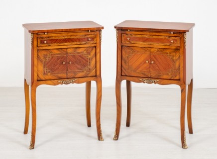 French Bedside Cabinets Antique Nightstands 1930