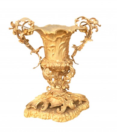 French Louis XV Rococo Ormolu Tureen Dish Bowl