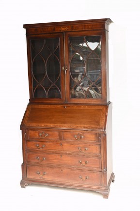 George III Bureau Bookcase Antique 1790 Desk
