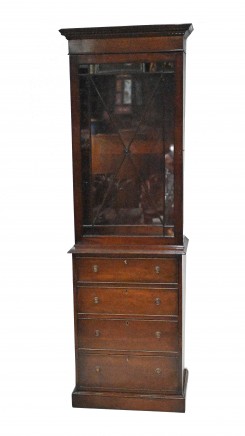 Georgian Bookcase Display Cabinet Period Antiques