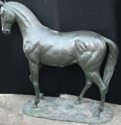 Lifesize Bronze Horse Statue Garden Equestrian Sculpture
