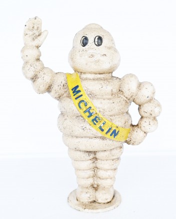 Michelin Tyre Man Statue Cast Iron Bibendum