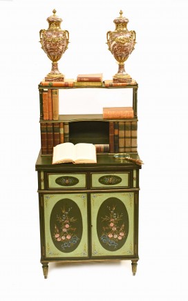 Painted Chiffonier Desk Maitland Smith and Co