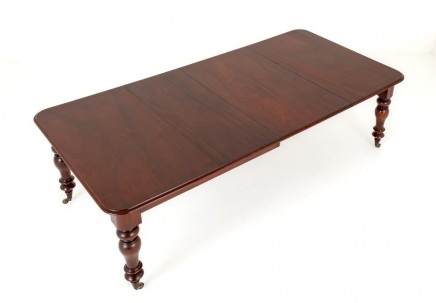 Period Victorian Dining Table Extending Mahogany 1860