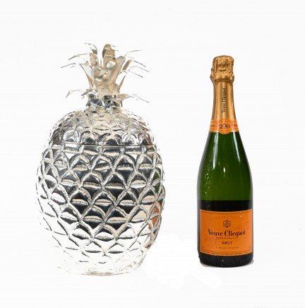 Silver Plate Pineapple Champagne Cooler Wine Bucket
