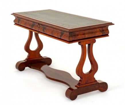 Victorian Desk Writing Table Mahogany 1860
